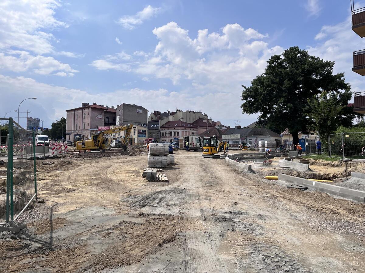 Przebudowa układu dróg w śródmieściu Rzeszowa [3.08.2022]